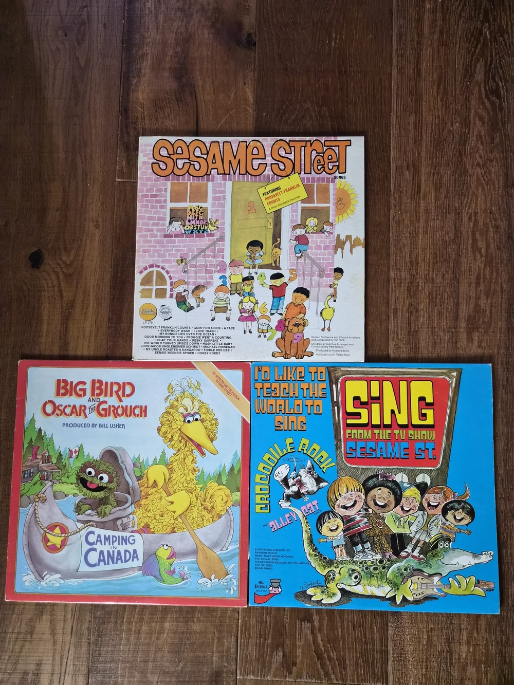 Sesame Street Vinyl Records